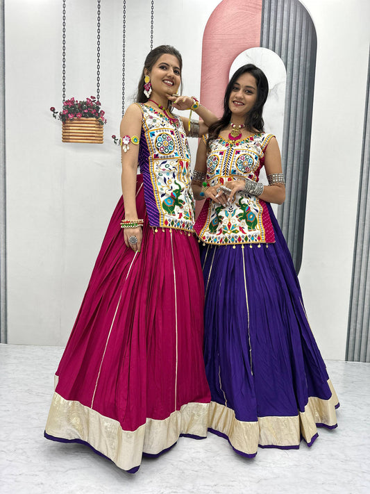 Tanirika Navratri Colourful Look Lehenga Set