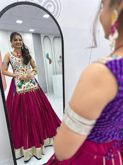 Tanirika Navratri Colourful Look Lehenga Set