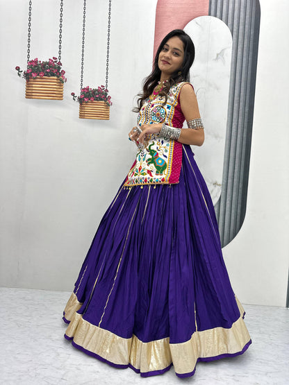 Tanirika Navratri Colourful Look Lehenga Set