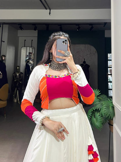 Rangriti Royalty  Multihue Magic in Modern Ethnic Lehenga Set