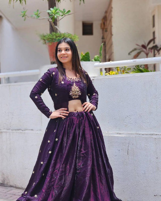 Rivaa  Royale Modern Shrug Lehenga Set