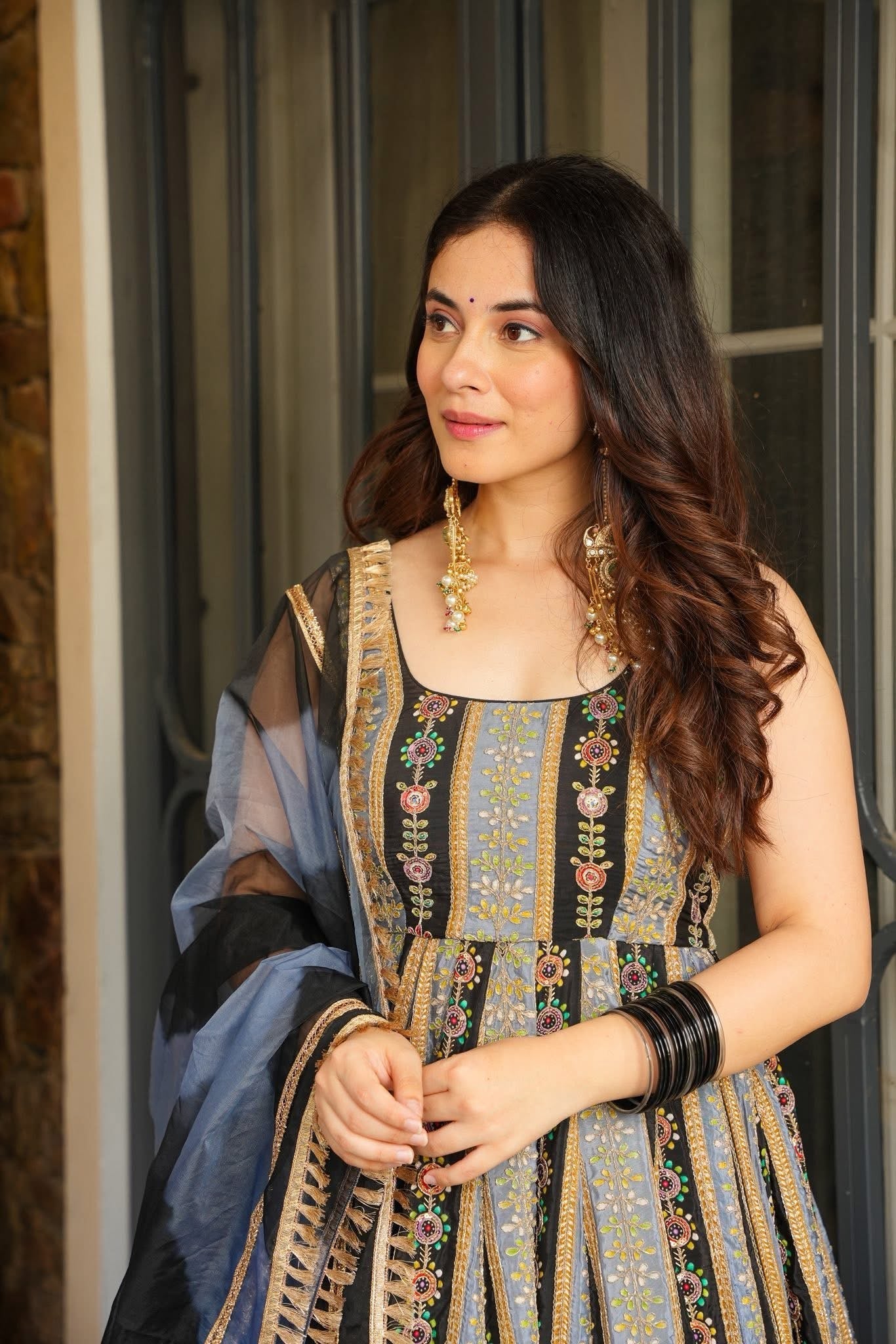 Heer Haveli Maxi Set