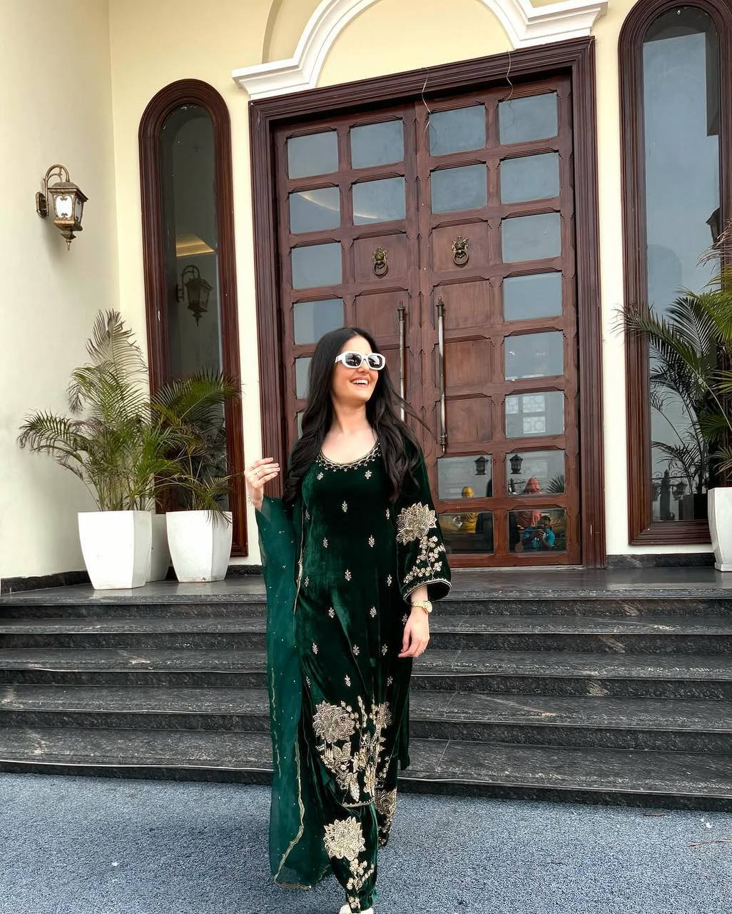 Inara Velvet Charm Suit Set