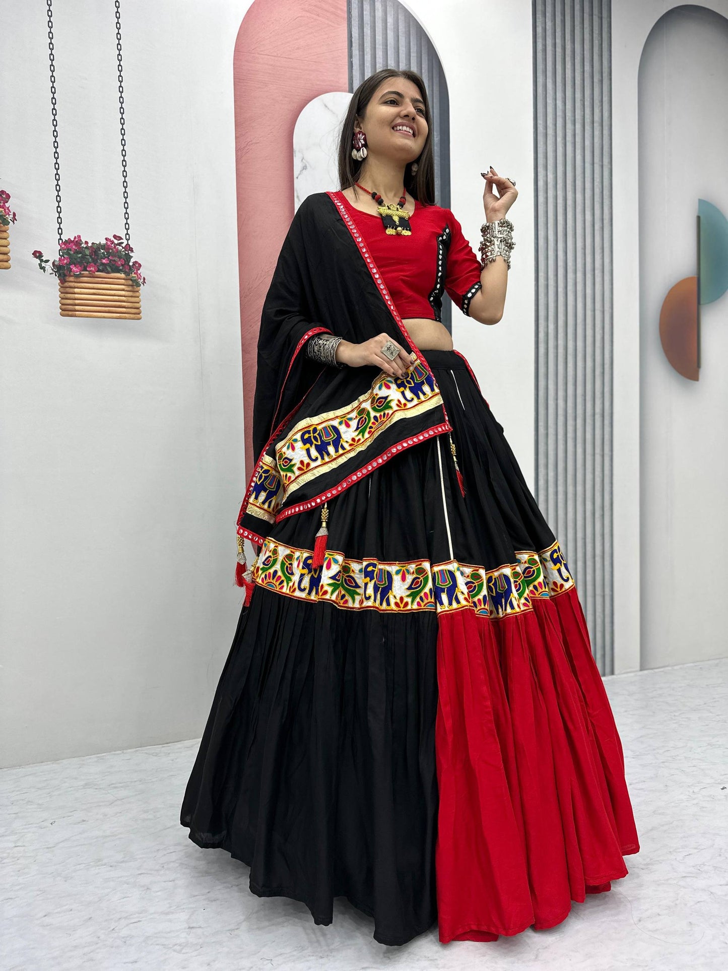 Garba Queen Traditional Gujarati Lehenga Choli