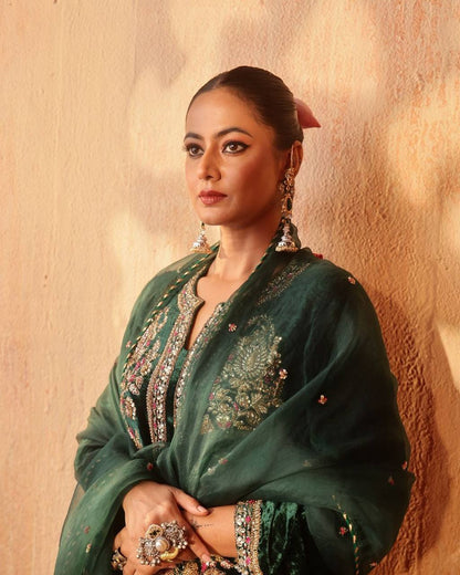 Adhira Heavy Viscous Velvet Pakistani Suit