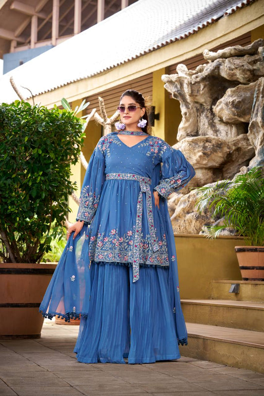 Kashvi Mirage Ethnic Designer Sharara