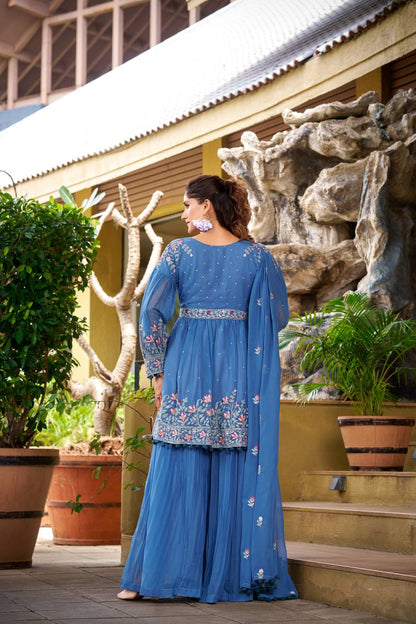 Kashvi Mirage Ethnic Designer Sharara